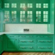 Butler's Pantry / Traditional / Inset / Two-Teir / Mullion Glass