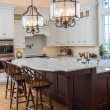 Kitchen / Traditional / Beaded Inset / Two Toned / Island /  Hood